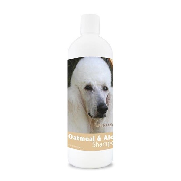 Healthy Breeds 840235112174 16 oz Poodle Dog Oatmeal Shampoo with Aloe 840235112174 - main